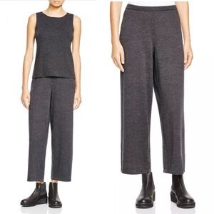 Eileen Fisher Charcoal Ankle Pants
